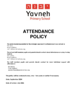 Attendance policy 2024