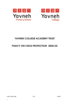 YCAT Child Protection Policy 2024-25