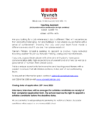 TA HLTA advert September 2025