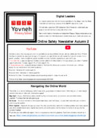 online safety newsletter Autumn 2 2025
