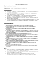LK Job description September 2026