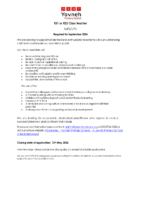 YPS Class teacher for September 2026